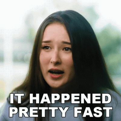 Man Saying This Was Pretty Quick GIF