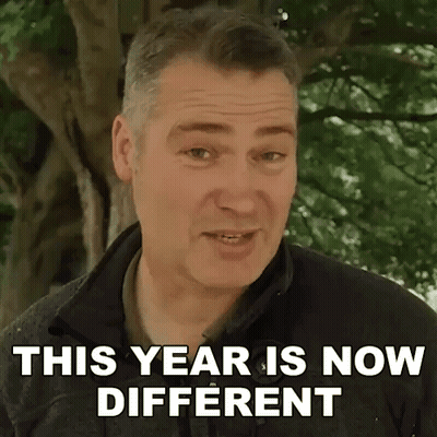 Man Saying This Year Is Now Different GIF