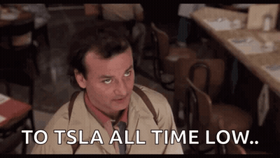 Man Saying To TSLA All Time Low GIF