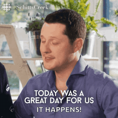 Man Saying Today Was A Great Day GIF