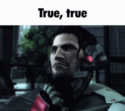 Man Saying True True GIF
