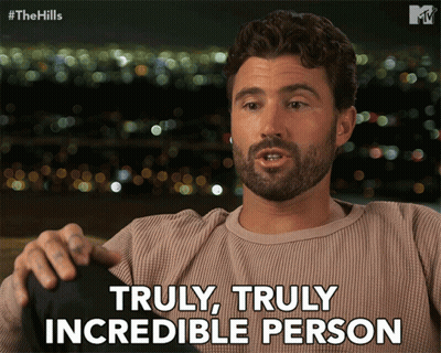 Man Saying Truly Truly Incredible Person GIF