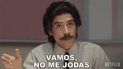 Man Saying Vamos No Me Jodas GIF