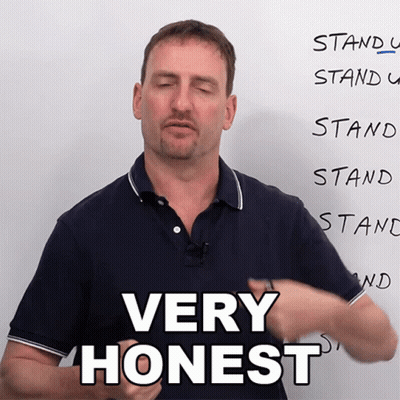 Man Saying Very Honest GIF