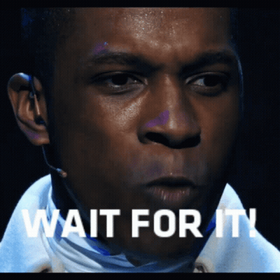 Man Saying Wait For It GIF