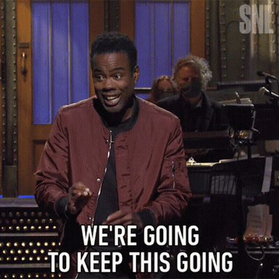 Man Saying We're Going To Keep This Going GIF