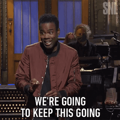 Man Saying We're Going To Keep This Going GIF