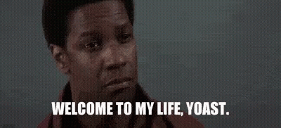Man Saying Welcome To My Life Yoast GIF