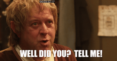 Man Saying Well Did You Tell Me GIF