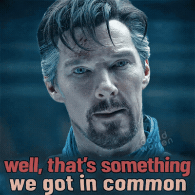Man Saying Well Thats Something We Got In Common GIF