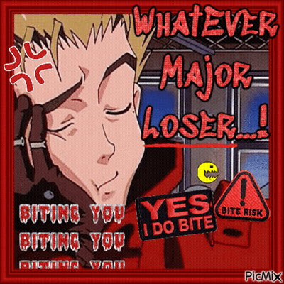 Man Saying Whatever Major Loser GIF