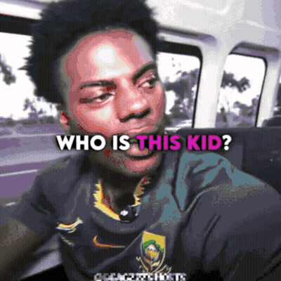 Man Saying Who Is This Kid GIF