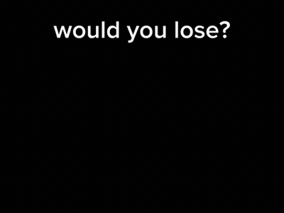 Man Saying Would You Lose GIF