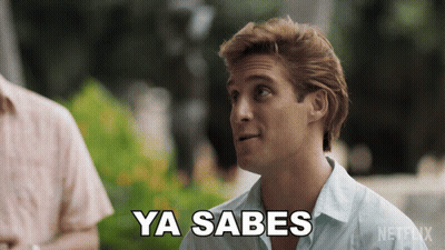 Man Saying Ya Sabes Netflix Ad GIF