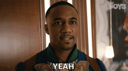 Man Saying Yeah Homelander Meme GIF