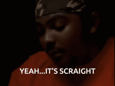 Man Saying Yeah In Dark Room GIF