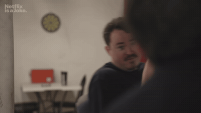 Man Saying You Fucked Up Netflix Ad GIF