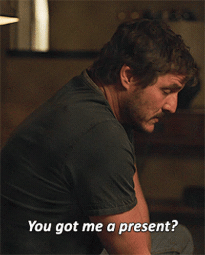 Man Saying You Got Me A Present GIF