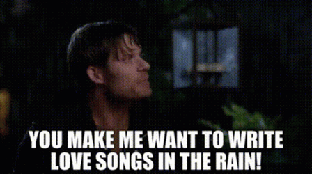 Man Saying You Make Me Want To Write Love Song GIF