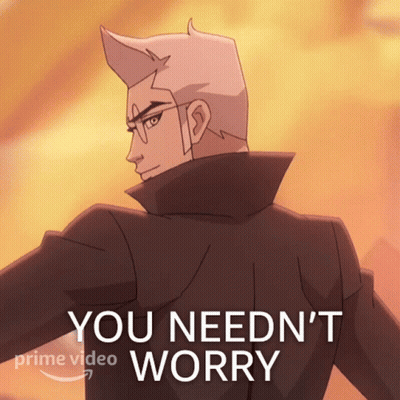 Man Saying You Needn't Worry GIF