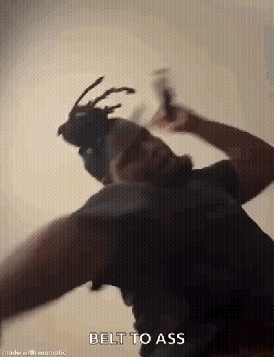Man Saying You're A Certified Yapper And You Need To Leave GIF