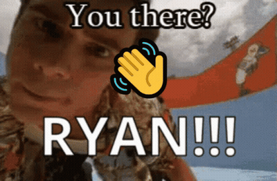 Man Saying You There Ryan GIF