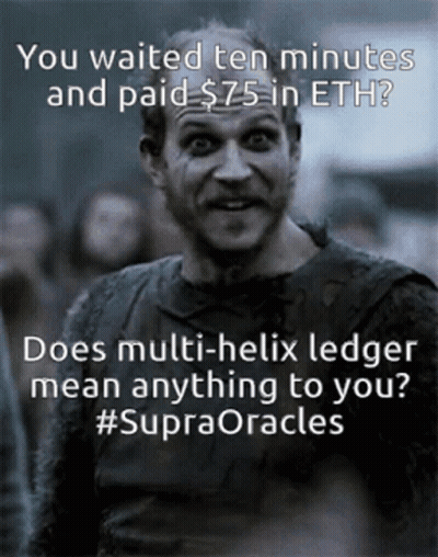 Man Saying You Waited Ten Minutes And Paid $75 In Eth GIF