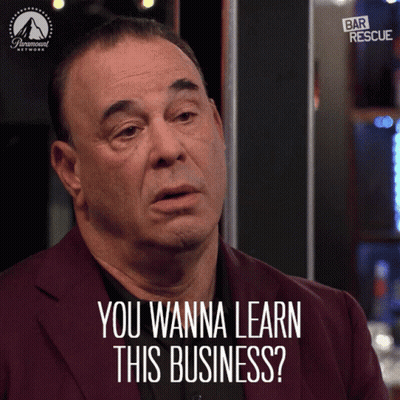 Man Saying You Wanna Learn This Business In Purple Suit GIF