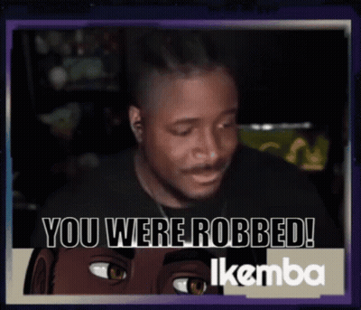 Man Saying You Were Robbed GIF