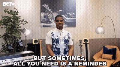 Man Says But Sometimes All You Need Is A Reminder At Piano GIF