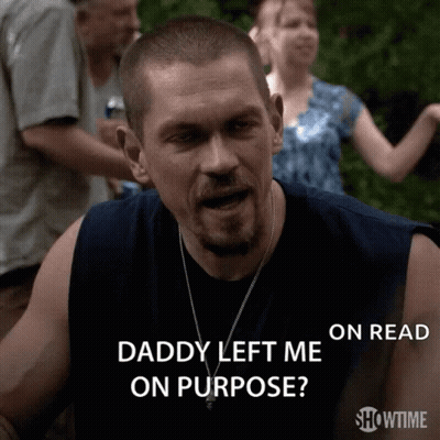 Man Says Daddy Left Me On Purpose Showtime GIF