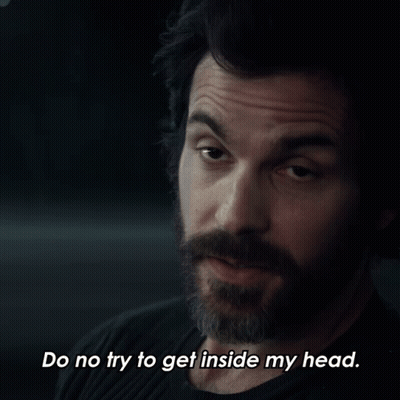 Man Says Do No Try To Get Inside My Head GIF