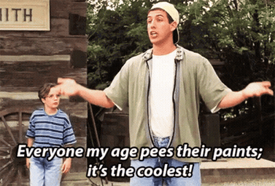 Man Says Everyone My Age Pees Their Paints And It's The Coolest GIF