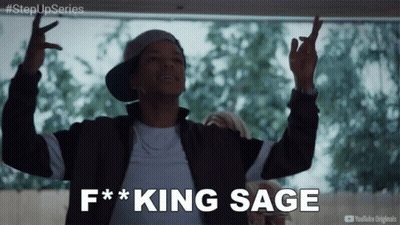 Man Says F King Sage YouTube Originals Ad GIF