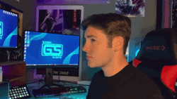 Man Says Gamer Sleeve GIF