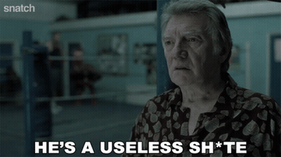 Man Says He's A Useless Sh*te In Boxing Ring GIF