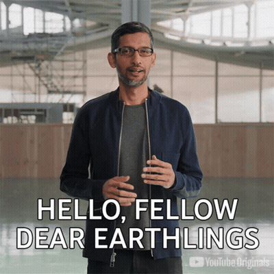 Man Says Hello Fellow Dear Earthlings YouTube Originals GIF