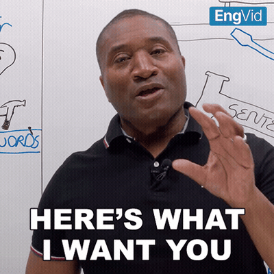 Man Says Here's What I Want You In Front Of Whiteboard GIF