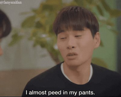 Man Says I Almost Peed In My Pants GIF