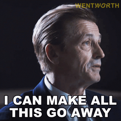 Man Says I Can Make All This Go Away GIF