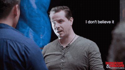 Man Says I Don't Believe It Dungeons And Dragons GIF