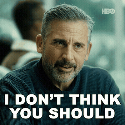 Man Says I Don't Think You Should In Front Of HBO Logo GIF