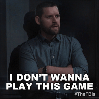 Man Says I Don't Wanna Play This Game GIF