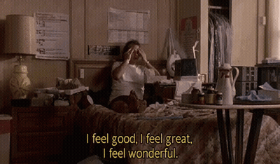 Man Says I Feel Good I Feel Great And Wonderful GIF