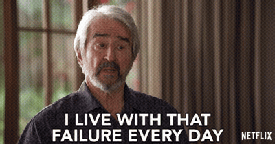 Man Says I Live With That Failure Every Day Netflix GIF
