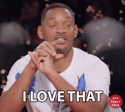 Man Says I Love That Red Table Talk Advertisement GIF
