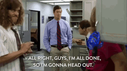 Man Says I'm Gonna Head Out GIF