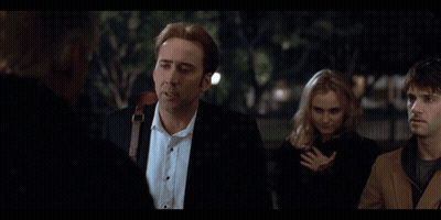 Man Says I'm In A Little Trouble In Front Of Group GIF