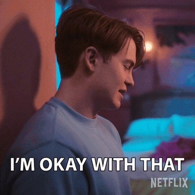 Man Says I'm Okay With That Netflix Poster GIF