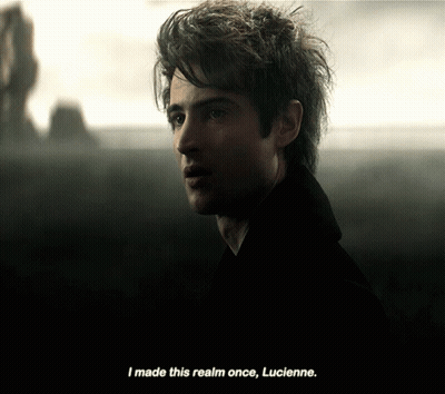 Man Says I Made This Realm Once Lucienne In Dark Room GIF